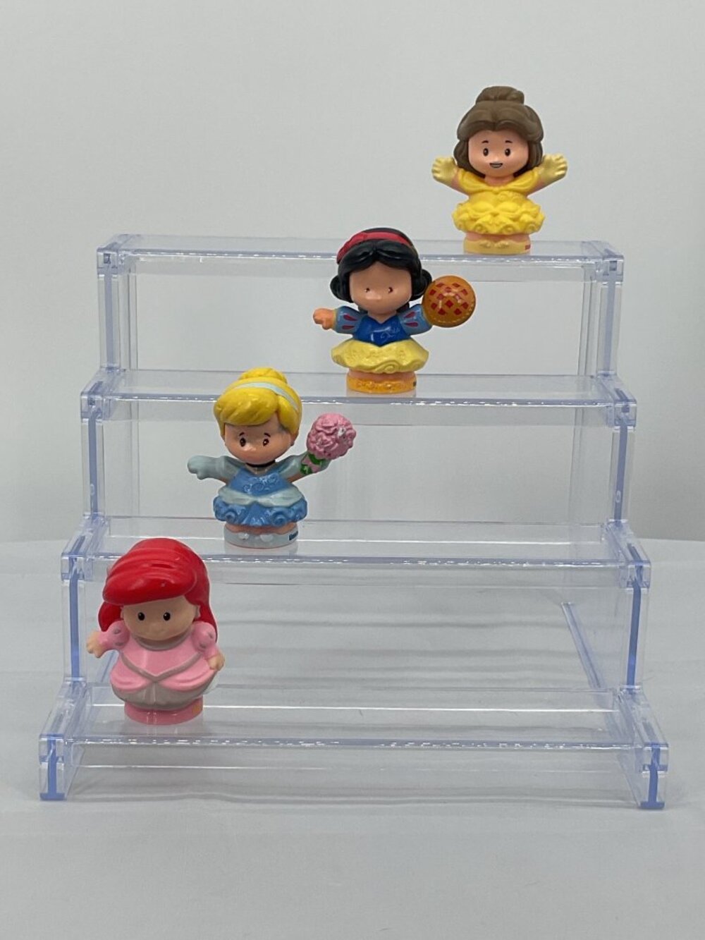 Fisher Price Little People Disney Princess Lot Belle Snow White Cinderella Ariel
